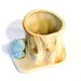 Ceramic Bird & Stump Planter