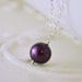 Flower Girl Necklace Mulberry Genuine Freshwater Pearl Simple Child's Sterling Silver Wedding Jewelry Children