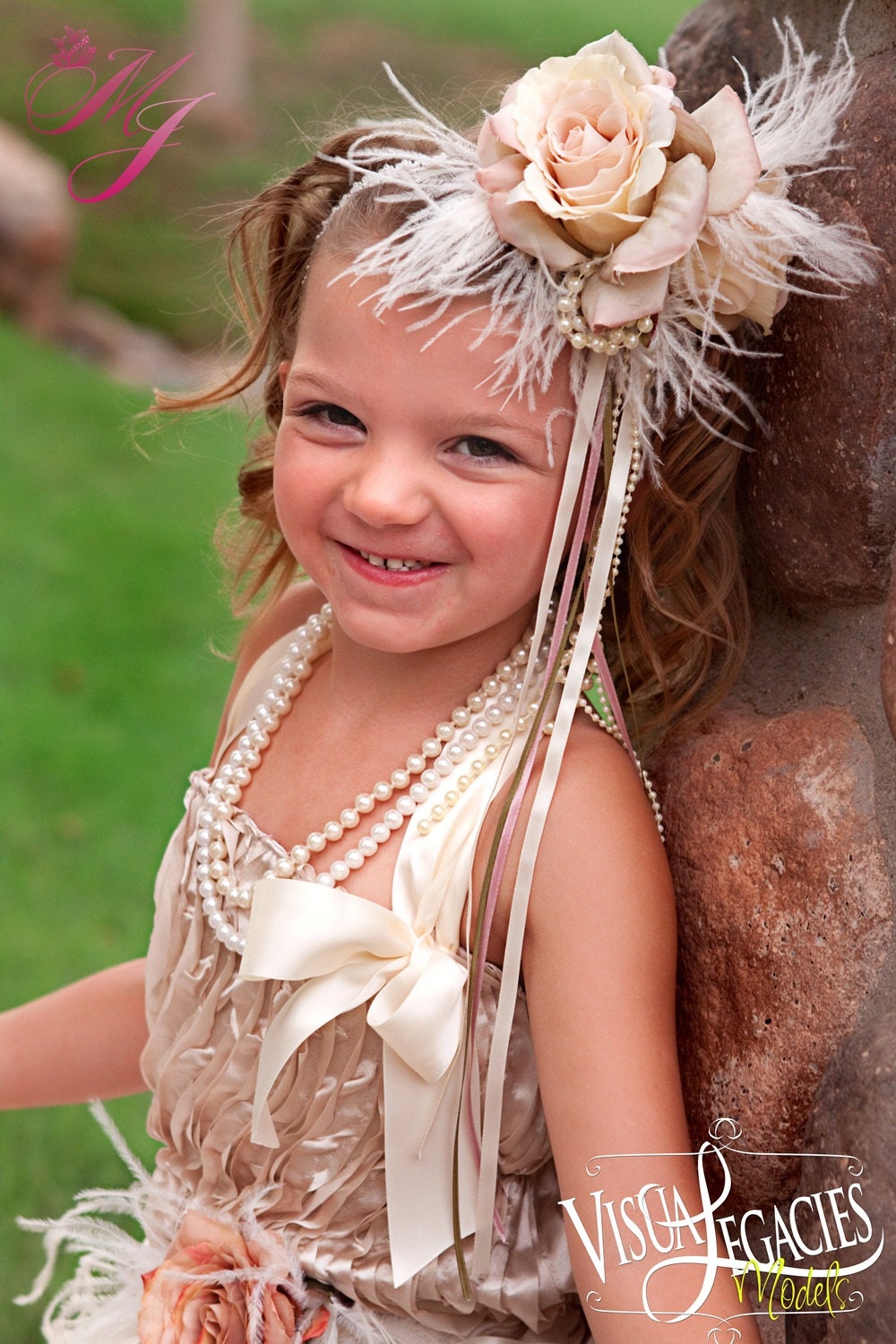 Vintage Surprise Girls Dress