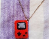 Red Gameboy Necklace