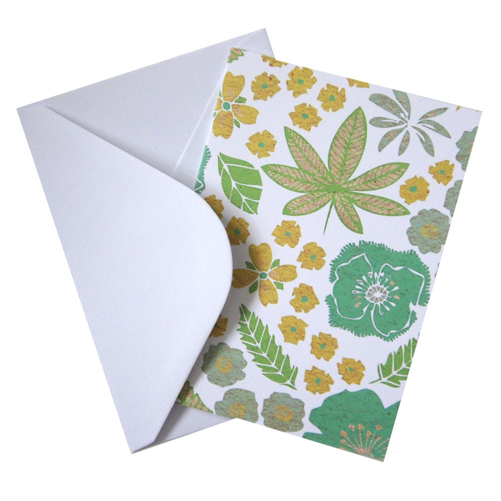 Decorative Floral Greeting Card