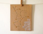 The Heavens Stitched Artwork
