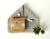 Soap and Soap Cozy gift pack - 2 bars of Prunella Soap and 1 Soap Cozy by The Cozy Project - Gift Set made in Portland Oregon - prunellasoap