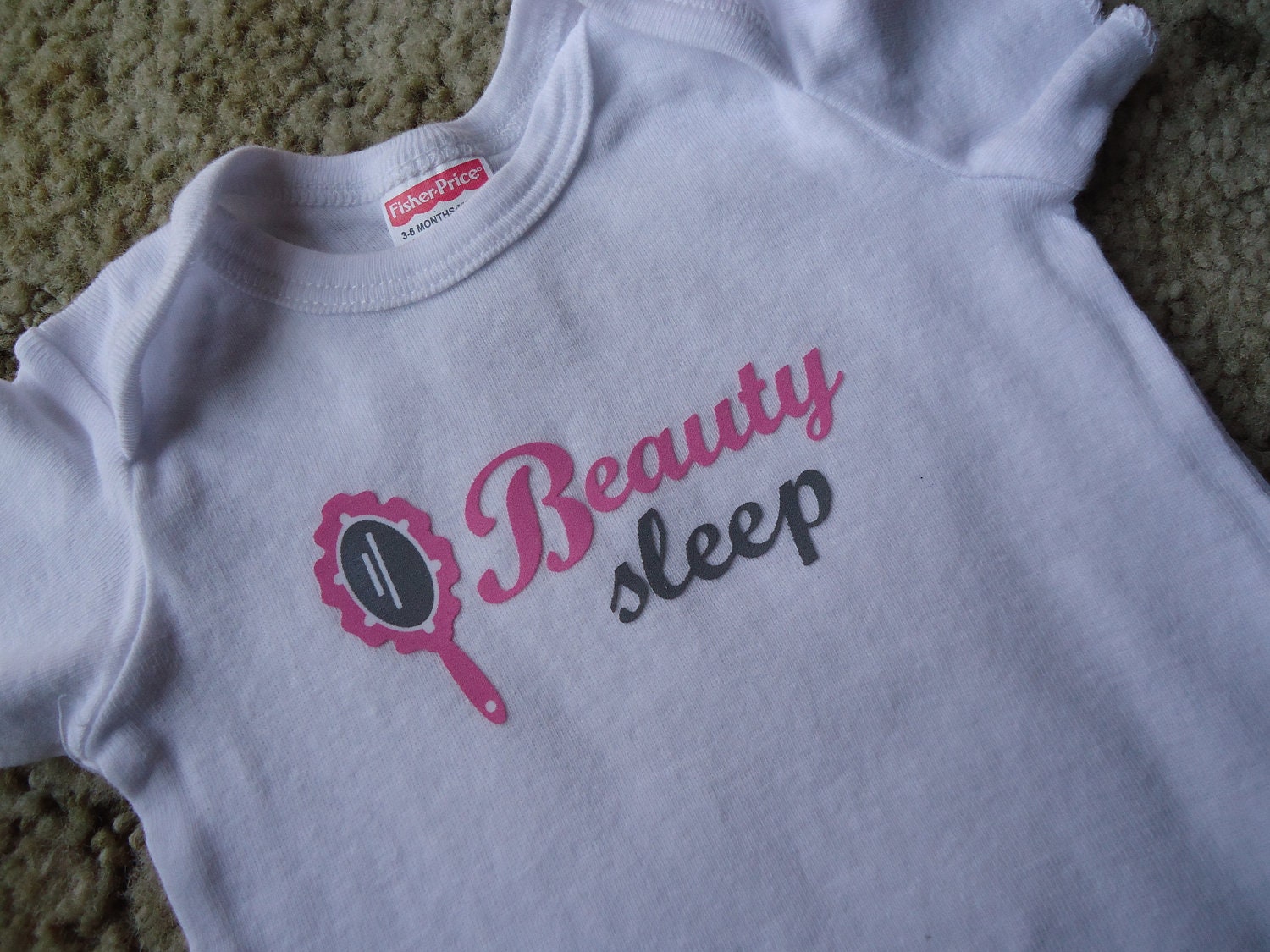 Beauty Sleep Baby Girl Onesie