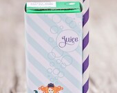 DIY Printable Juice Box Wraps - Mermaid Party