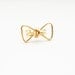 Ear Cuff Gold Bow Geometric Ear Wrap Earcuff