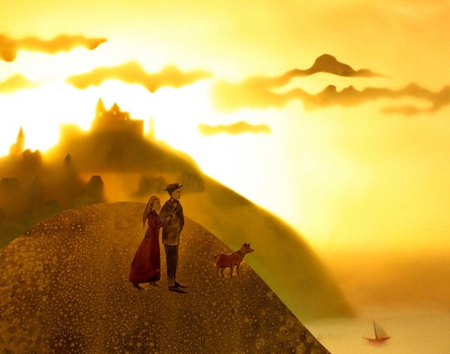 In that rare light, they could see beyond the horizon