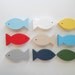 Nautical decor - Pick your fish - Create your own set of 3- Custom made for you  - Nautical Nursery