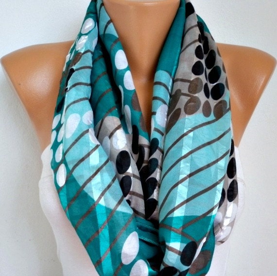 Infinity Scarf Shawl Circle Scarf  Loop  Scarf Gift -fatwoman