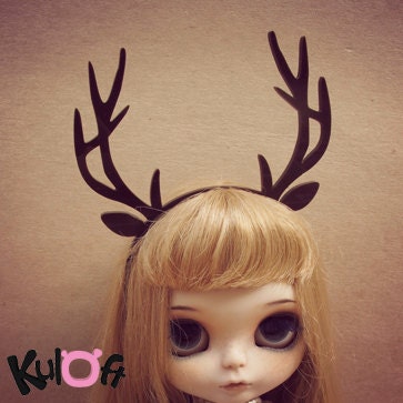 New long deer headband