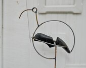 Found Object Bird Sculpture