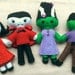 The Frankensteins Plush Art Dolls