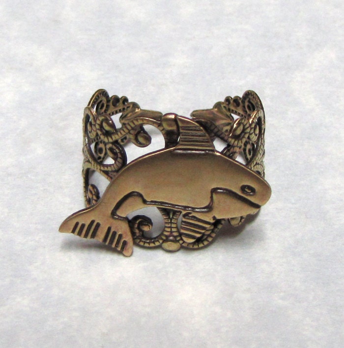 Killer Whale Nautical Ring