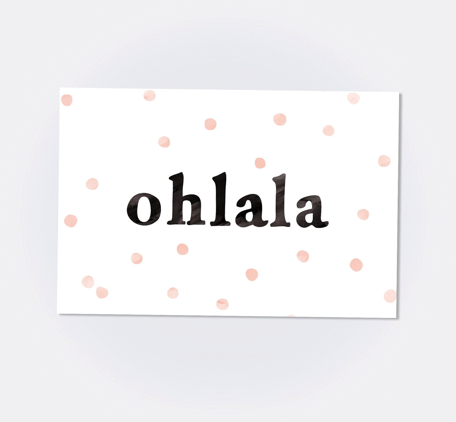 OHLALA postcard