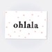 OHLALA postcard