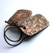 Hand Forged Textured Copper Earrings Fashion Jewelry