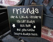 Home decor sign- Friends board
