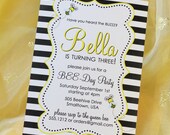 Printable Bumble Bee Invitation by 505 Design Il_170x135
