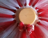 Christmas Red and White Candy cane Tutu