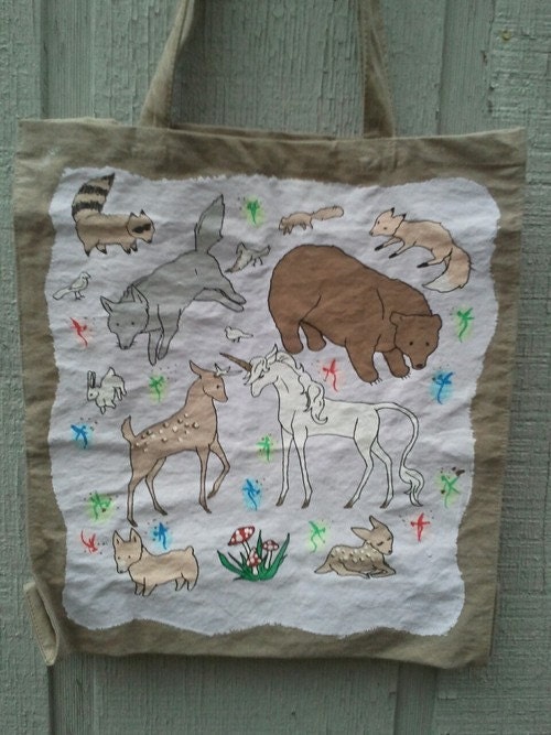 SALE Fairy Creature Organic tote