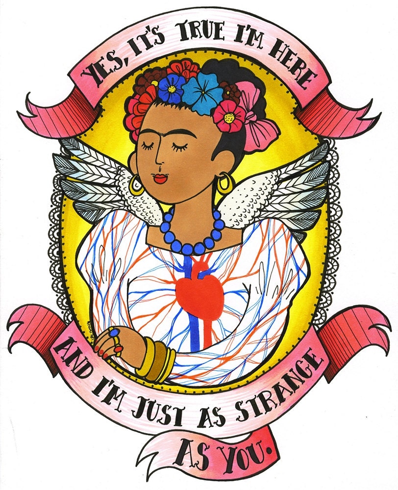 Frida Kahlo ART PRINT