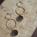 Agate Druzy Earrings Drusy Quartz 14K Gold Fill