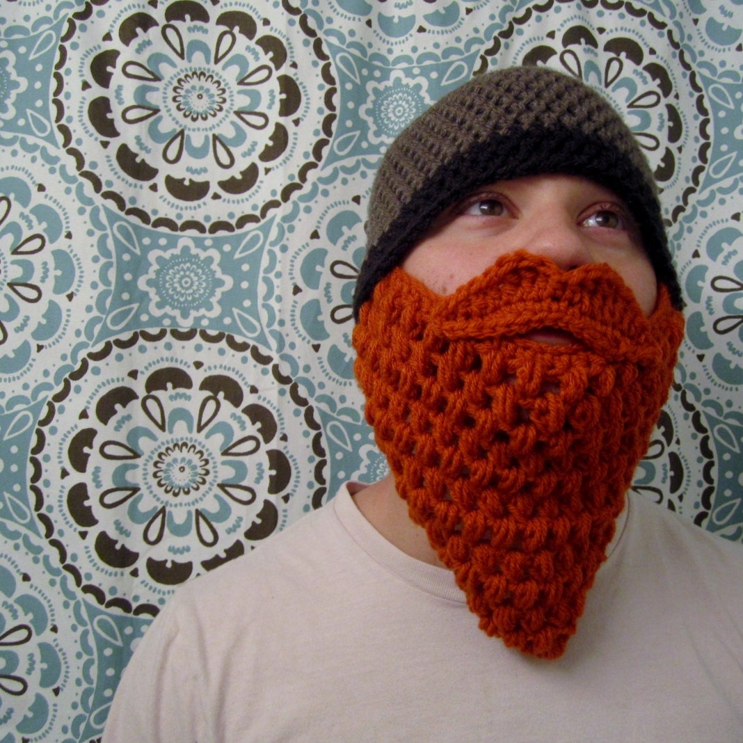 Bearded Hat - Removable Beard - Single Stripe
