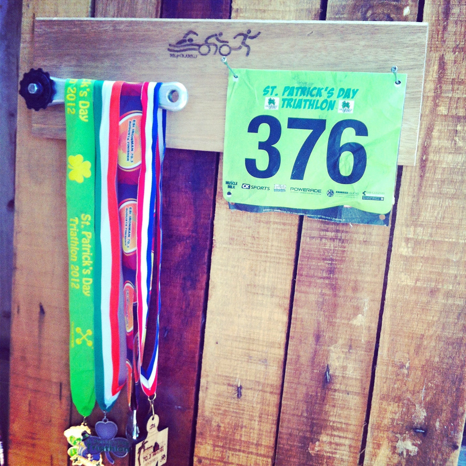 MEDAL and BIB display - custom
