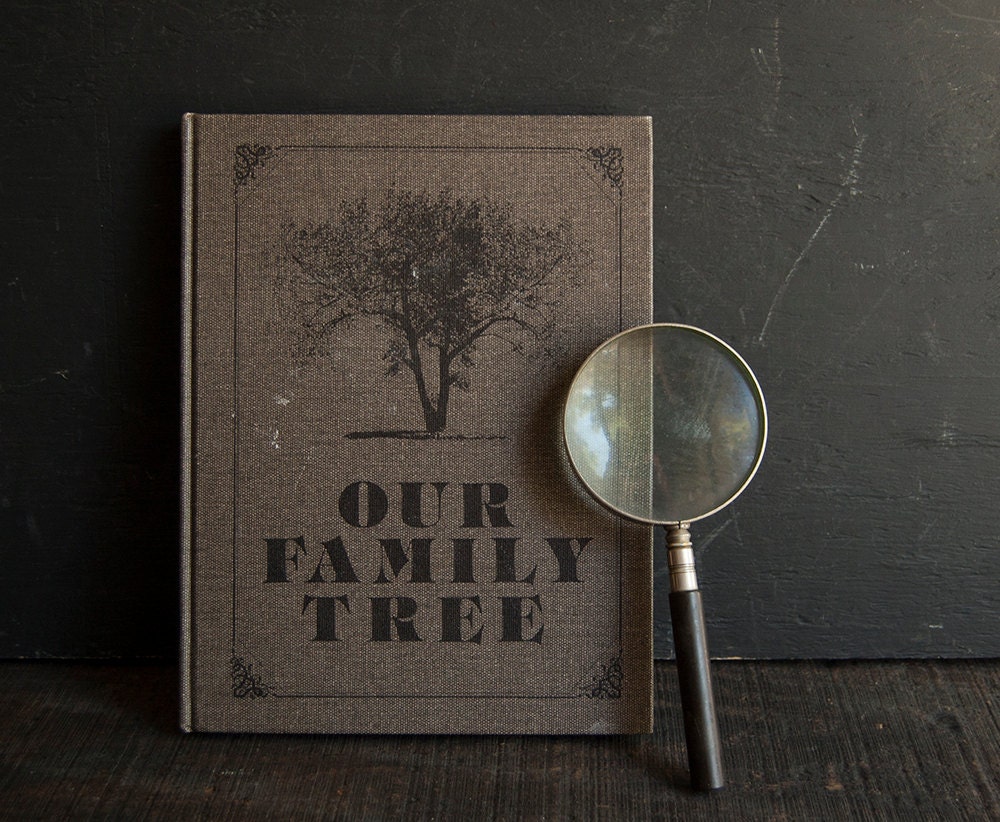 Vintage Family Tree Book