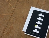 The Various Lives Of Clouds notecard
