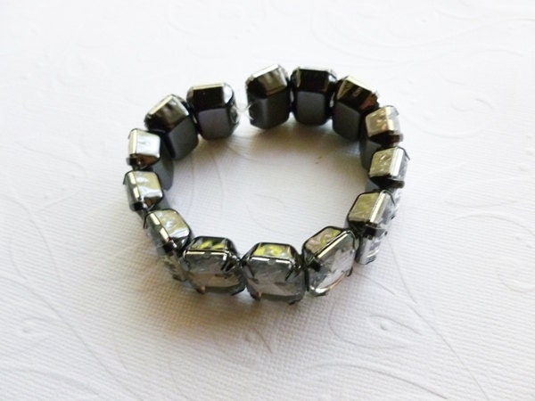 Silver Rhinestone Bracelet