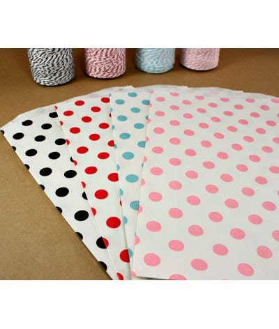 POLKA DOT Paper Bag Il_570xn