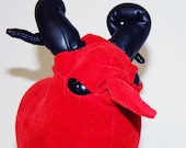 Morsa Rojo, a OOAK Plush Beast