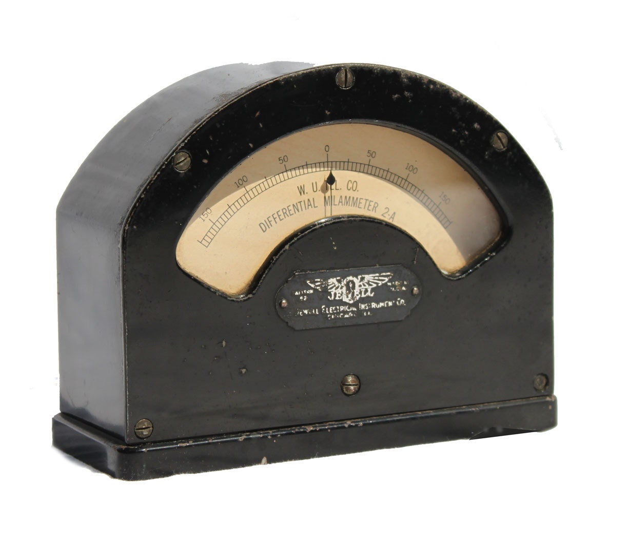 Vintage Jewell Electrical Instruments Differential Milammeter