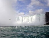 Greeting Card, Niagara Falls, ACEO, Folded 5 x 7 Card Of Your Choice, Fine Art Photography As Featured On Etsy's Front Page, READY To SHIP