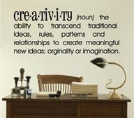 Creativity Definition Wall Words