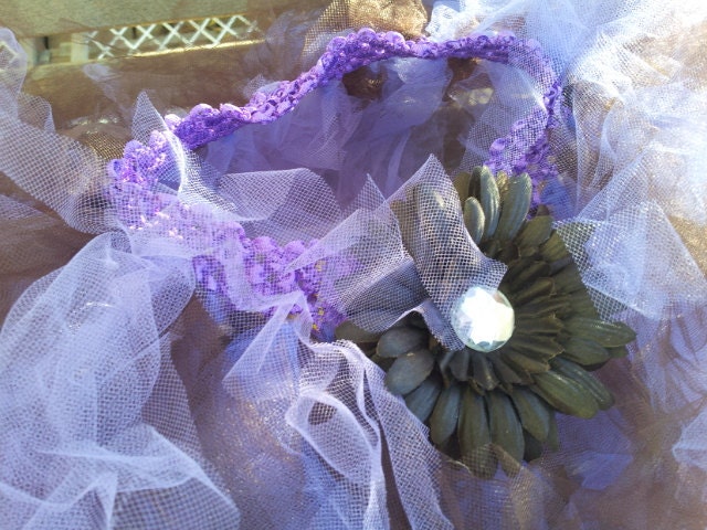 Purple and Brown 18 Month to 5T Fairy Princess Tutu Set
