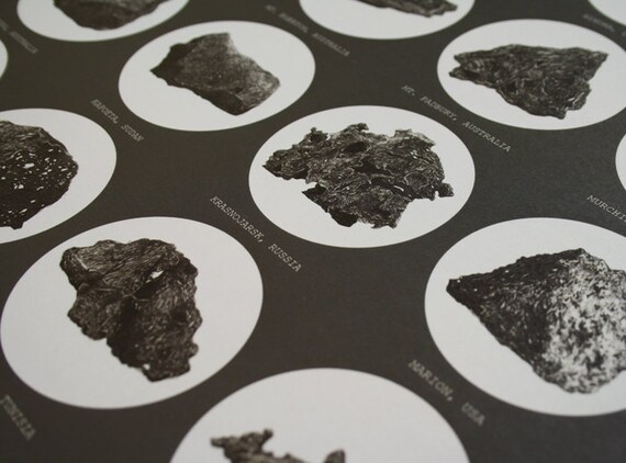 Meteorite Poster