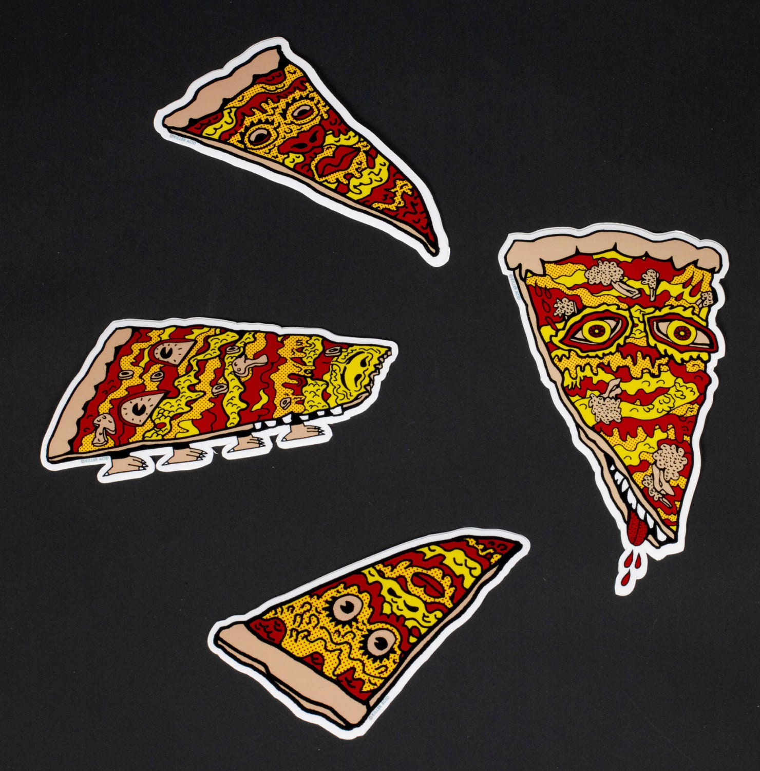 Pizza Party Sticker Set