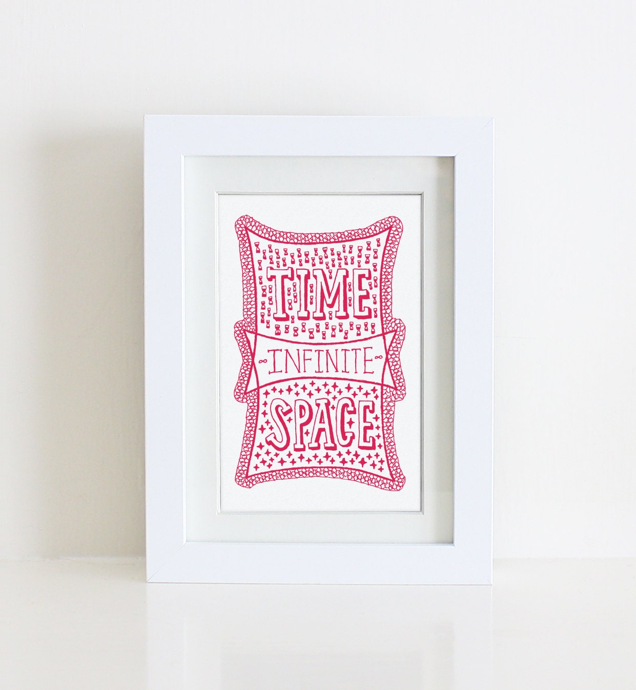 Venn by Pen Print - Time, Space, Infinite
