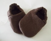 Baby Booties Brown Boy / Girl