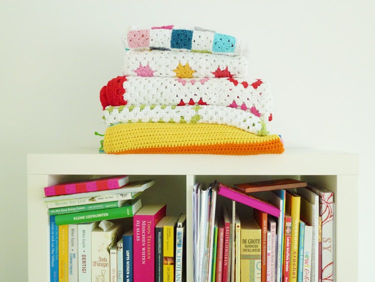 Crochet baby blanket pattern PDF - English and Dutch pattern available