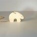 Polar Bear Fossilized Walrus Ivory