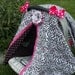 Carseat Canopy FREESHIP Damask Baby