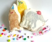 Decorative Animal Pillow- Grizzly Bear