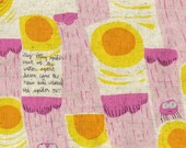Heather Ross Fabric Nursery Versery, itsy bitsy spider  in pink, 1/2 yard
