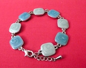 Beautiful Light Green and Aquamarine Blue Bracelet