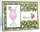 All Occasion Strawberry Daiquiri Card