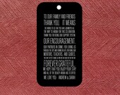 Custom Designed Destination Wedding Welcome Bag Thank You Tags Print Ready DIY