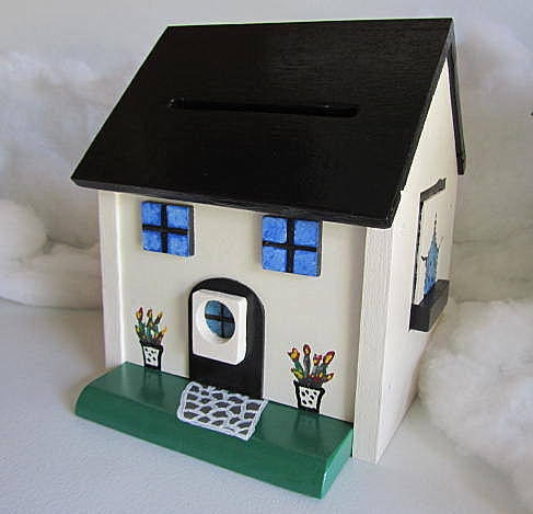 Wedding Card Holder Birdhouse Reception Donation Card Box